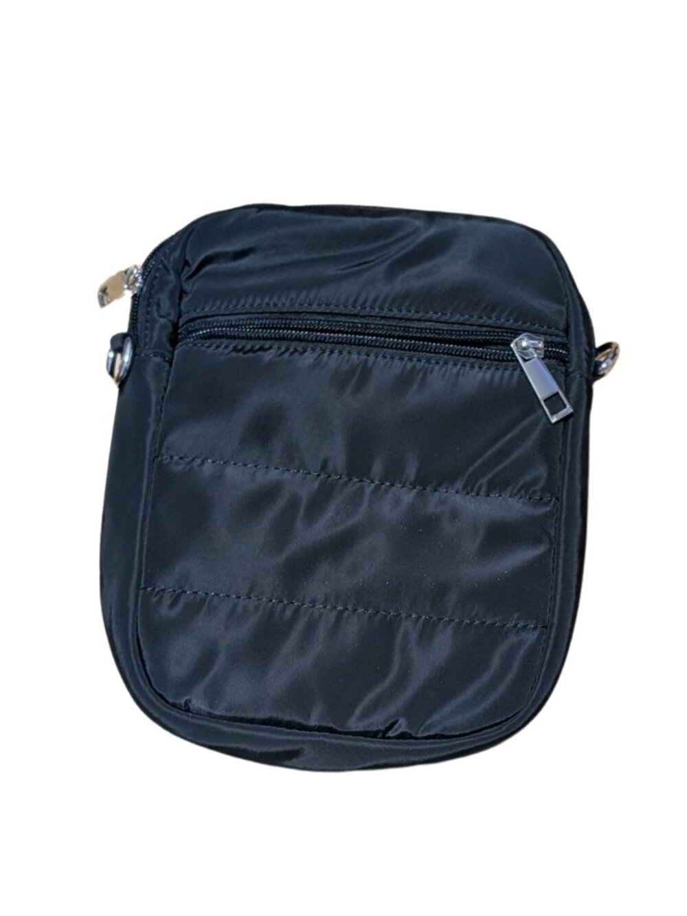 Black Functional Crossbody Bag
